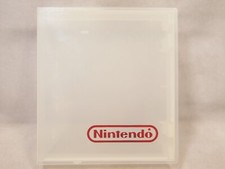 Nintendo Foil Logo NES Clear Plastic Game Cartridge Clamshell Hard Case