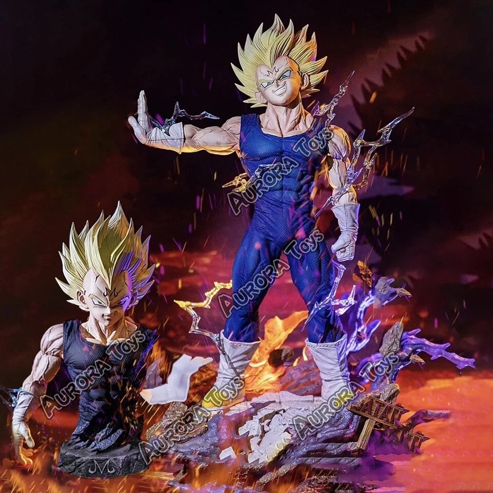 Dragon Ball Z Majin Vegeta Saiyan Figure Model Statue (Replaceable Head&Arm) - Image 2 of 4