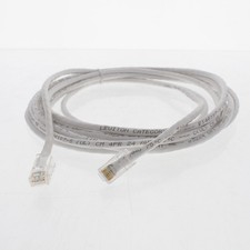 Leviton 5EPC-15W White Cat5e 15ft Ethernet Cable Patch Cord Network White Boot