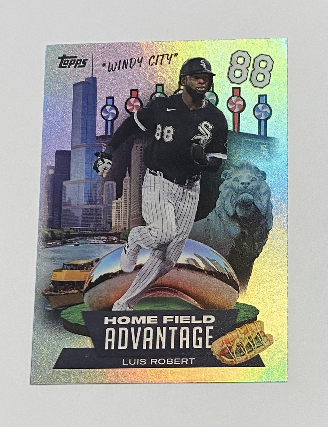 2022 Topps Luis Robert Home Field Advantage Case Hit #HA-12 White Sox