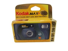 Kodak Max HD 27 Exposure Disposable Flash Camera Sealed - Expired May 2003
