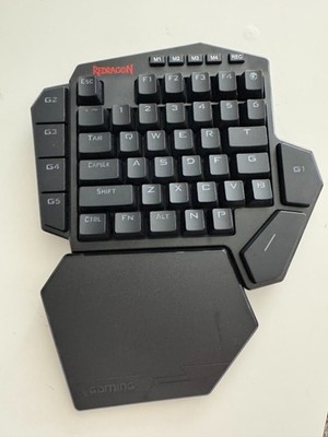 Redragon Wireless One-Handed Mechanical Gaming Keypad USB-C Macro Keys Tested