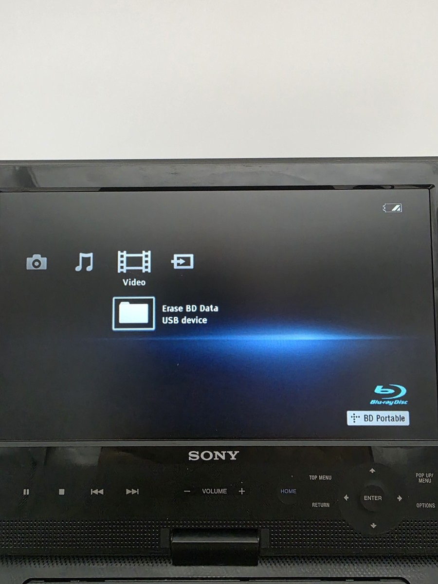Sony BDP-SX1000 Portable Blu-Ray Player (10.1