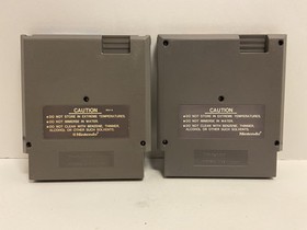 Lote de 2 Carros Nintendo NES (Hockey sobre Hielo, Caza de Patos 5 Tornillos) Env&iacute;o R&aacute;pido - Probado