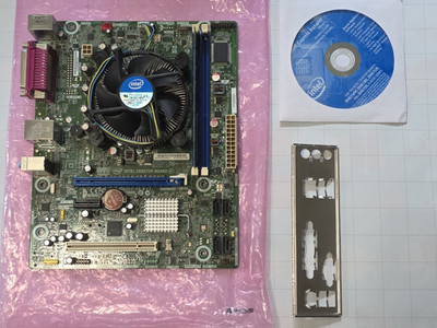 Intel DH61WW Desktop Motherboard w Intel G860 CPU, 4gb DDR 3 memory, I/O shield