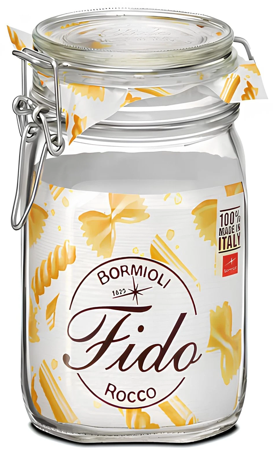 Cosecha Privada Wire Bail Jar 1 L Clear 75 Oz Airtight Glass Storage Jar