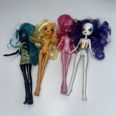 My Little Pony Equestria Girls 9 Inch Rainbow Rocks Lot Of 4 Figures