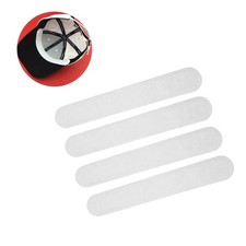 20Pcs Cotton Caps Sweatband for Hats Sweat Absorber Liner Reducer