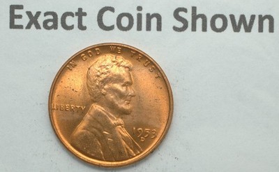 1953-D D/D RPM-006 Lincoln Cent Uncirculated Stage D
