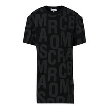 Little Marc Jacobs Monogram Logo Cotton Dress