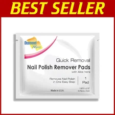 Case of 500 Individually Wrapped Nail Polish Wipes