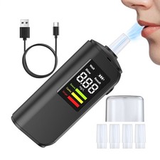 Alcohol Tester LED Display High-definition Breathalyzer To Travel Test Alcohol