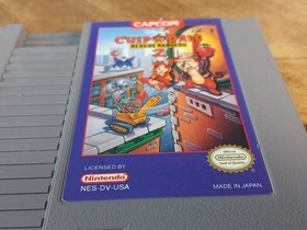 Disney's Chip 'N Dale: Rescue Rangers 2 (Nintendo NES, 1993) Authentic - Clean!