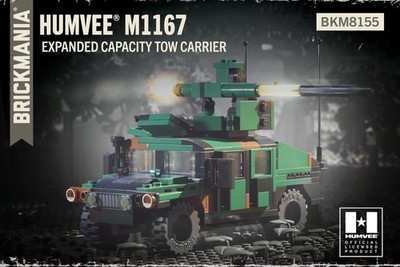 Brickmania HUMVEE  M1167  Expanded Capacity TOW Carrier Sealed/NIB Ready to Ship