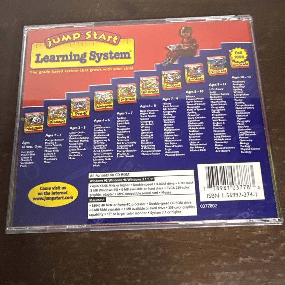 Jump Start Typing Adventure 1.1 PC CD Edutainment | eBay