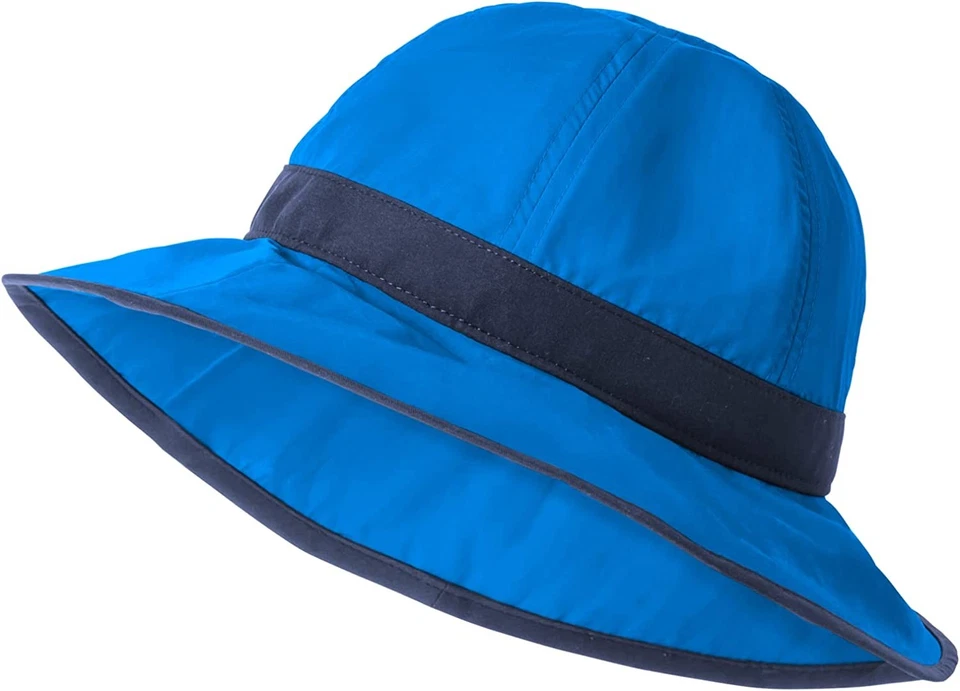 VAUDE Kinder Kappe Sonnenhut Sonnenschutz Solaro Sun Hat,  Blau Gr. S 50-52 cm