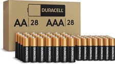 Duracell Coppertop AA AAA Batteries, 56 Count Pack Double A and Triple A...