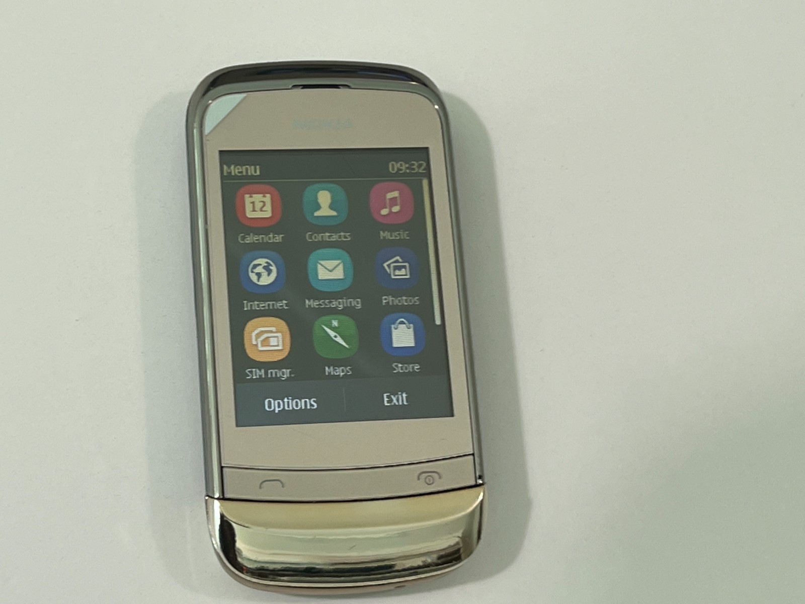 Original Nokia C2-03 Gold Unlocked GSM Mobile phone