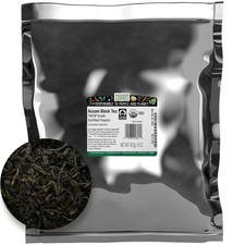 Organic Assam Black Tea Fairtrade Tippy Golden Flowery Orange Pekoe Loose Leaf