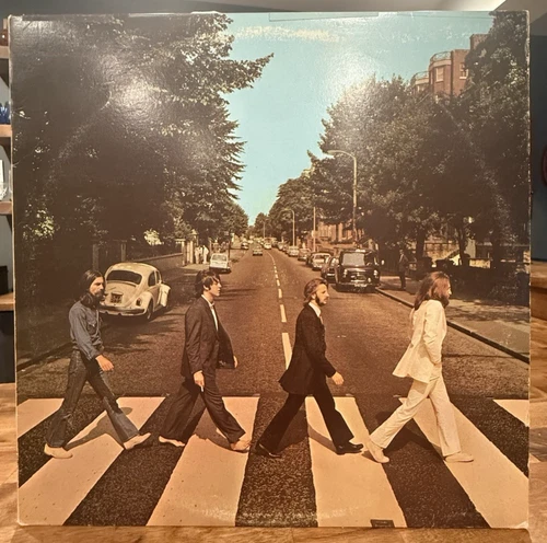 The Beatles Abbey Road LP 1976 Orange Label Jacksonville SO-383