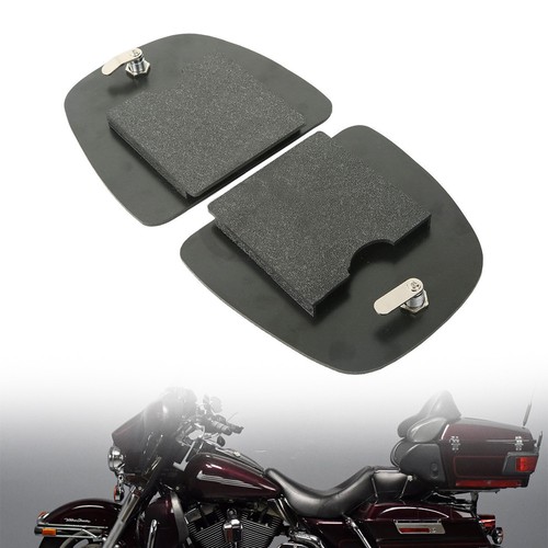 Lower Fairing Locking Glovebox Doors Black Fits For Harley Electra 05-2013 - Picture 11 of 14