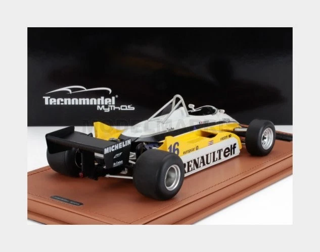 TECNOMODEL TM18-367B RENAULT - F1 RE30B V6 TURBO TEAM RENAULT ELF N 16 WINNER IT - Immagine 2 di 2