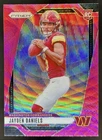 2024 Panini Prizm Jayden Daniels Pink Wave Rookie RC #347 Commanders