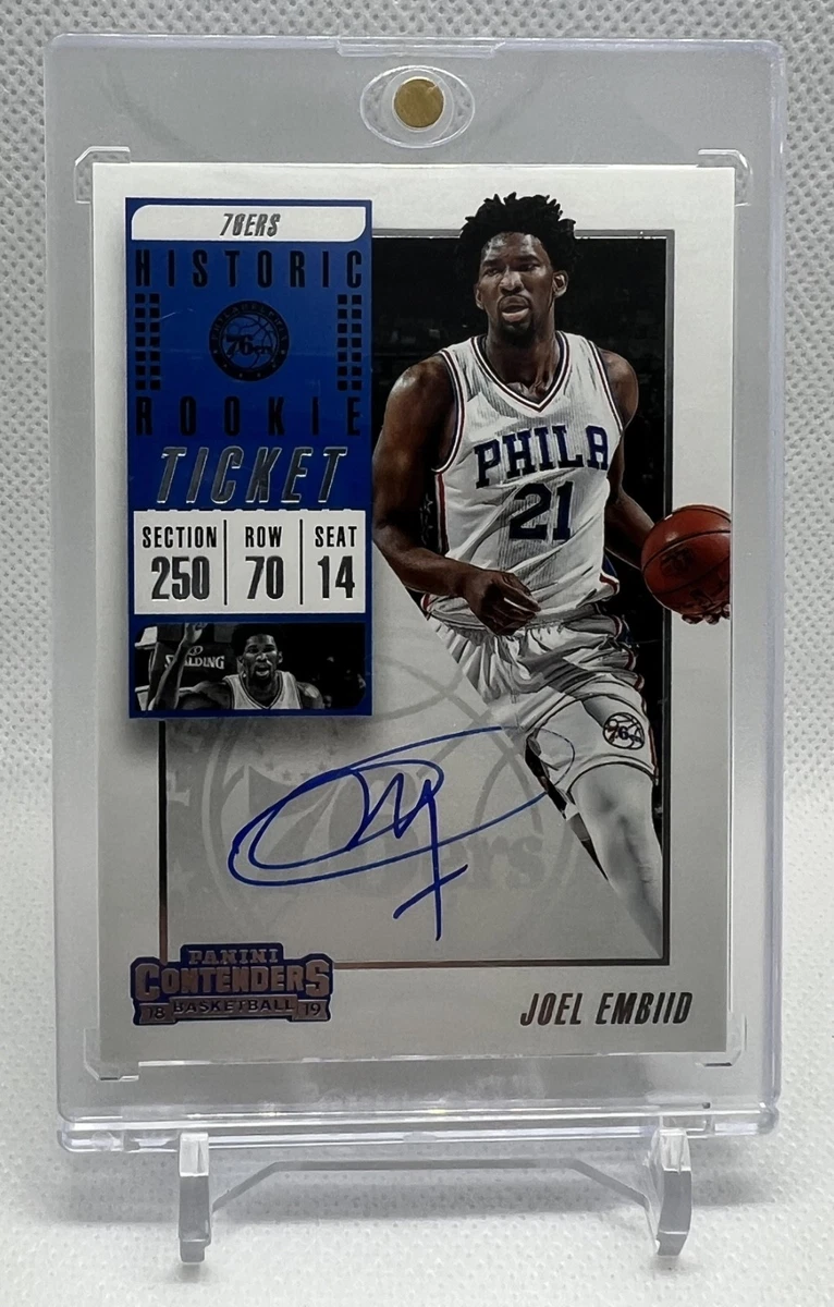 Joel Embiid Basketball Sports Trading Cards & Accessories