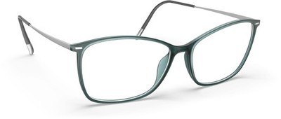 NEW Silhouette Illusion Lite Fullrim 1598 Eyeglasses 5000 Digital Teal AUTHENTIC