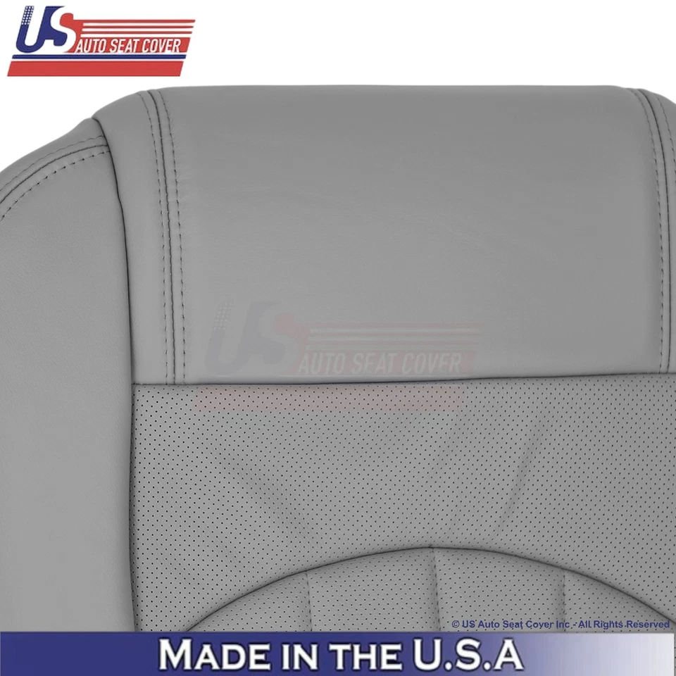 Fundas de asiento delanteras de titanio de repuesto de cuero sintético 2013-2017 para Buick Enclave Foto 2 de 4