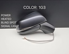 2019-2024 Toyota Rav4 Rh Passenger Door Mirror Heated Wsignal Wbsm Color 1g3