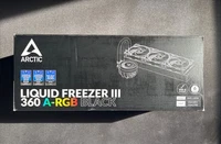 Arctic Liquid Freezer III 360 A-RGB Black Liquid CPU Cooler 120mm RGB Fan