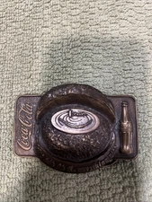 Coca Cola Collectible Drinker Bottle Opener 1970 Vintage Belt Buckle Coke