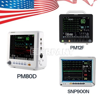 8/12-inch Patient Monitor CCU ICU Vital Sign For Hospital NIBP, SPO2,PR, TEMP