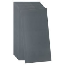 10pcs Peel and Stick Marble Wall Panels 31.5"x15.7" Brick Wallpaper, Dark Gray