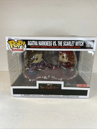 Funko Pop Moment ~ Marvel WandaVision AGATHA vs. SCARLET WITCH #1075 Target Excl