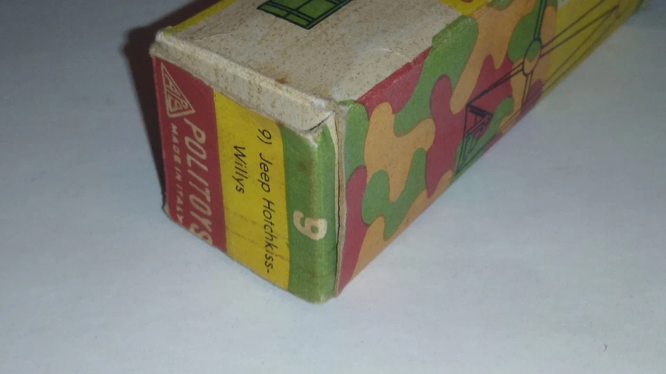 Politoys JEEP WILLYS HOTCHKIS 1/41 - plastica APS - #9 - Immagine 4 di 4