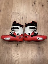 POWERSLIDE ZOOM 100 INLINE SKATES   RED/WHITE size10-10.5