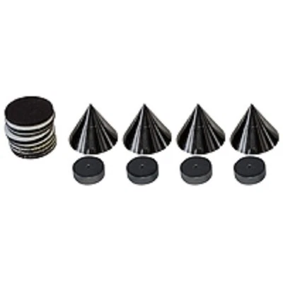 Spikes Sub Watt Absorber 4 er Set Schwarz Dynavox - Bild 1 von 2