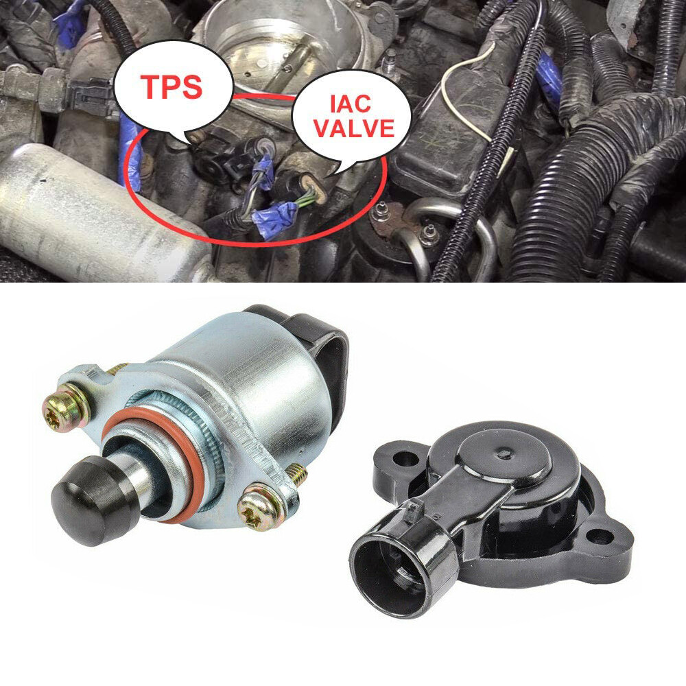 Throttle Position Sensor And Idle Air Control Valve Set Fit For LS Che - Foto 7