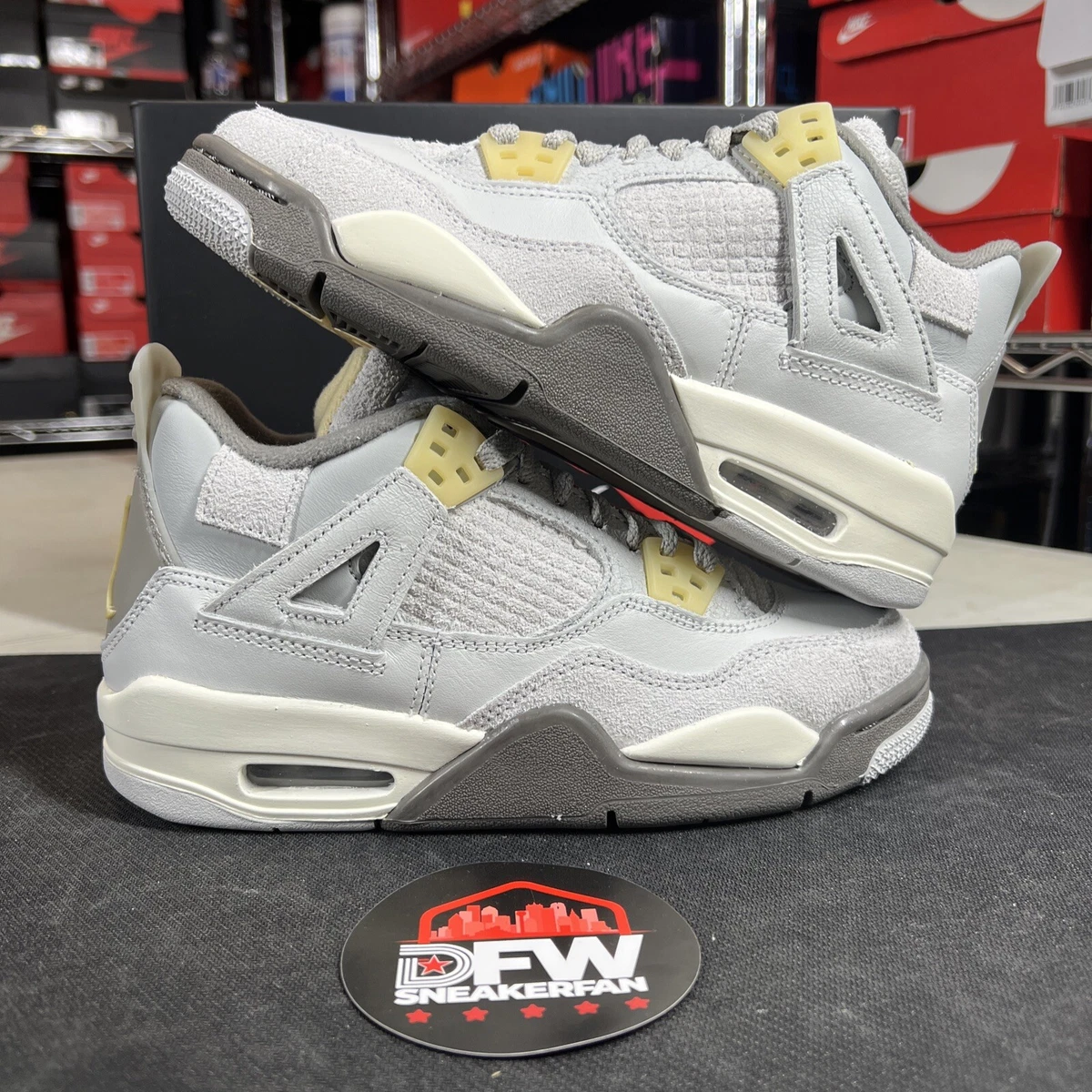 Air jordan 4 deals retro gs cool grey