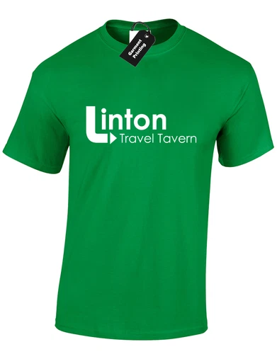 Linton Travel Tavern Top Funny Alan Partridge North Unisex T-Shirt - Picture 1 of 9