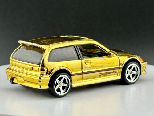 Hot Wheels Bespoke Factory Prototype -Rare- Real Riders - Gold - Honda Civic EF - Picture 7 of 9