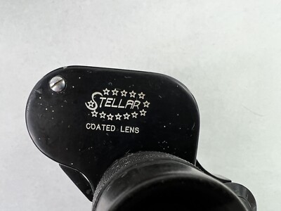 Vintage Stellar Precision 7x50 Coated Optics Binoculars Leather