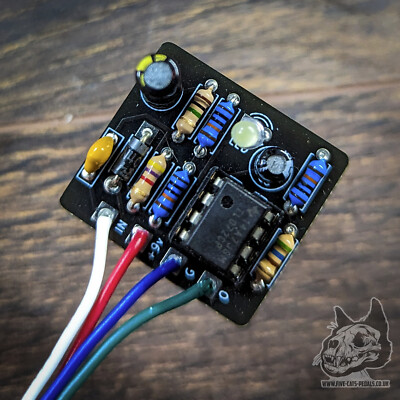 K-Buffer - KLON Style Buffer - Gitarrenpedal zum Selbermachen - fünf Katzen Pedale