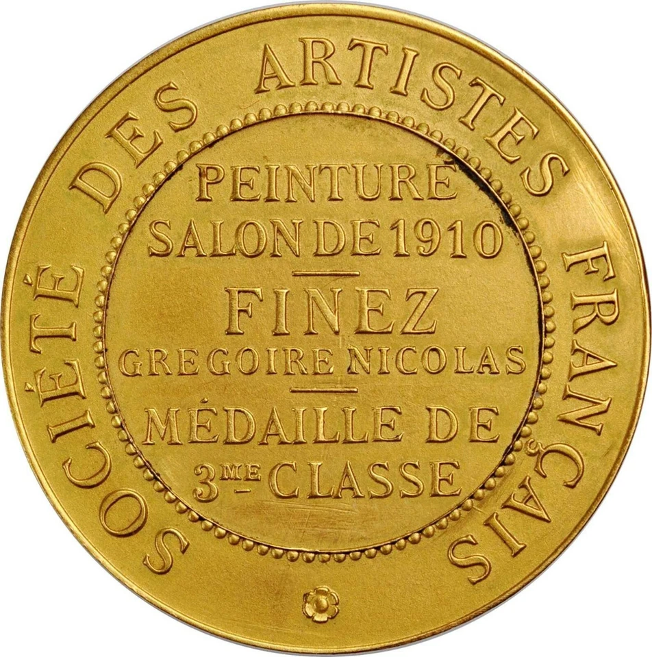 G054 FRANCIA. Colonial francés: Túnez. Medalla Premio de Oro Sousse Agricultural Show Foto 4 de 4