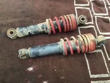 OEM SUZUKI LT50 LT80 KIDS ATV FRONT HYDRAULIC SHOCKS ABSORBERS SET