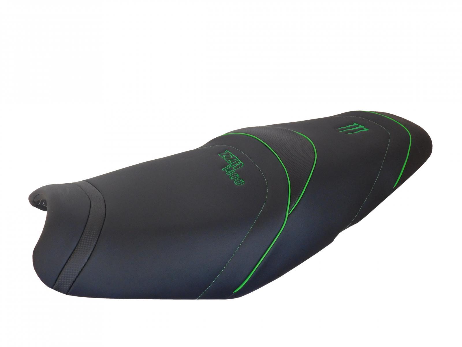 Housse de selle Kawasaki ZZR 1400 Top Sellerie revêtement premium