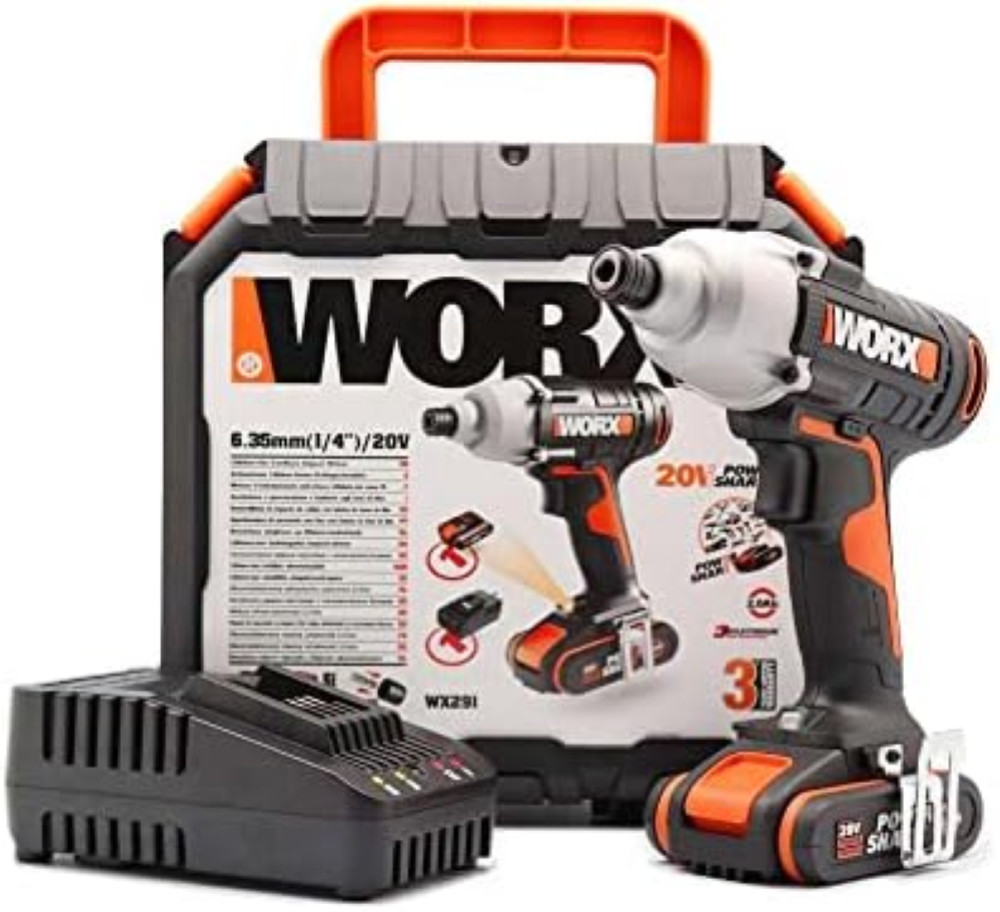 Worx WX291.9 Avvitatore a Impulsi 20V 170Nm | Solo Corpo PowerShare