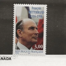 FRANCE Sc 2552 NH issue of 1996 - MITTERRAND